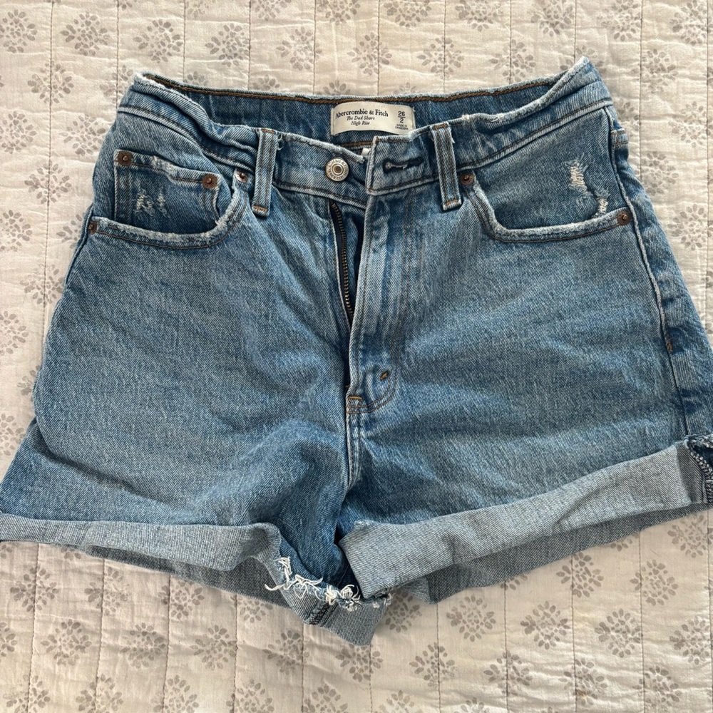 Abercrombie & Fitch The Dad Short High Rise